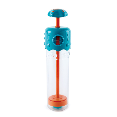 Hape Multi-Spout Water Squirter | Mandi & Mainan Squirting Air, empat pola penyemburan air yang berbeza