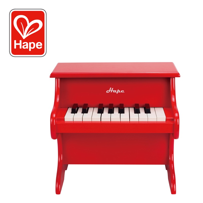 Hape Playful Piano Toy | 18 kunci Mainan Muzik Muzik Mainan, Merah